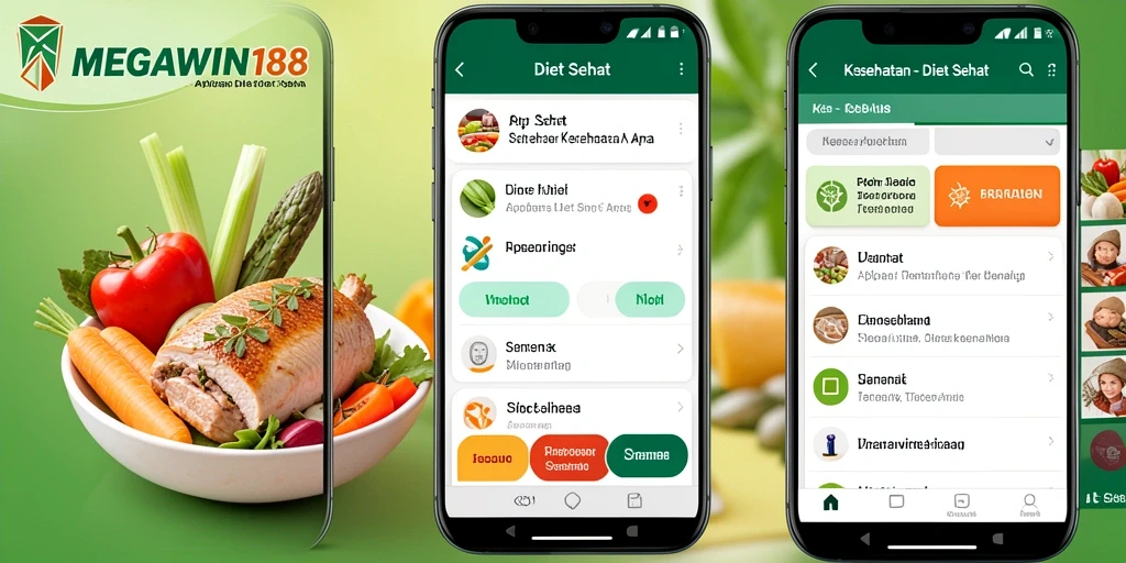 Antarmuka MEGAWIN188 yang sederhana dan informatif untuk Diet Sehat.