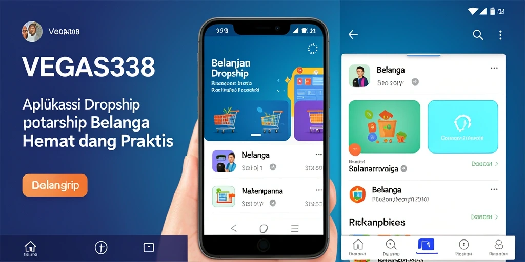 Tampilan antarmuka aplikasi VEGAS338 yang user-friendly dan intuitif.